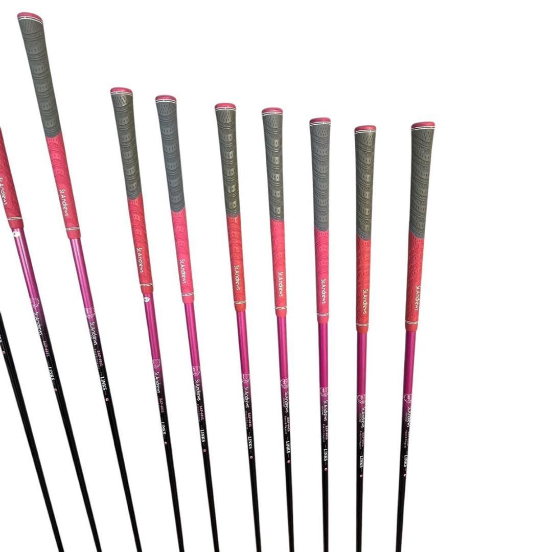 St Andrews LINKS レディース ゴルフクラブセット 9本 L