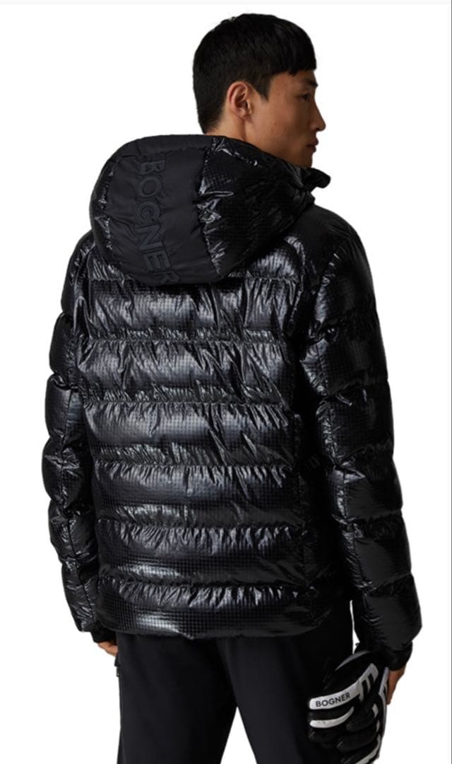 BOGNER ブラック メンズダウンジャケットMサイズ