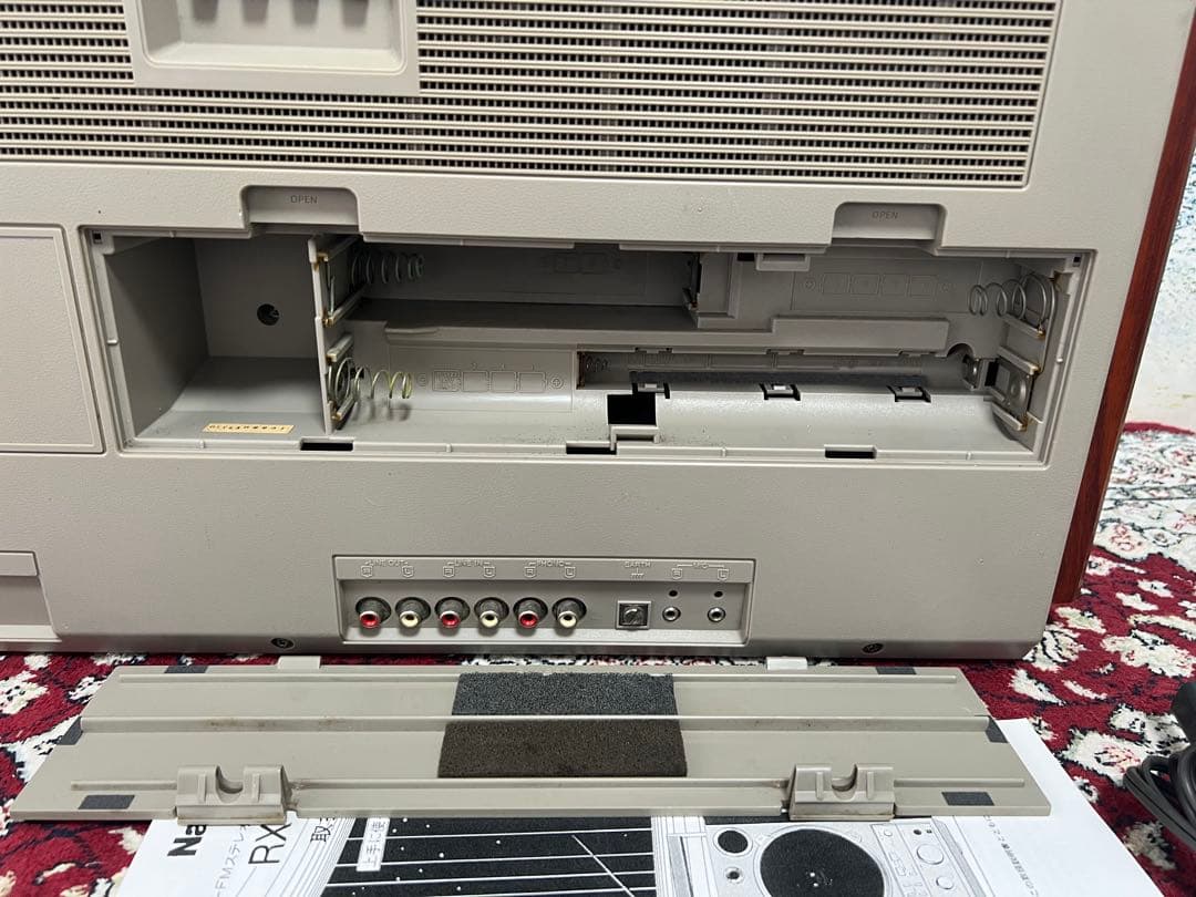 ナショナル ラジカセ RX-7200 受信可 長期保管品希少中古非常に美品状態