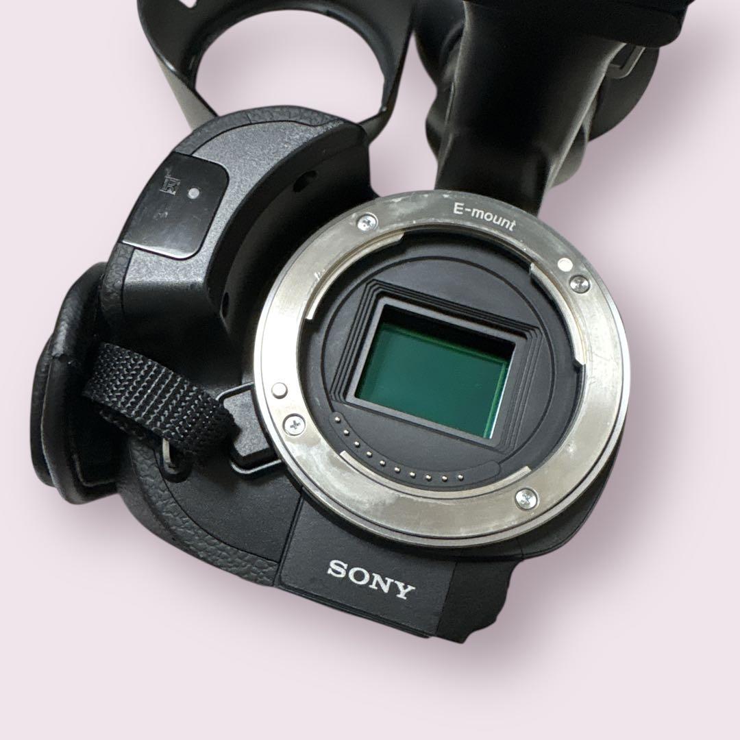 【美品/希少】SONY NEX-VG20H レンズキット 新品予備バッテリー付