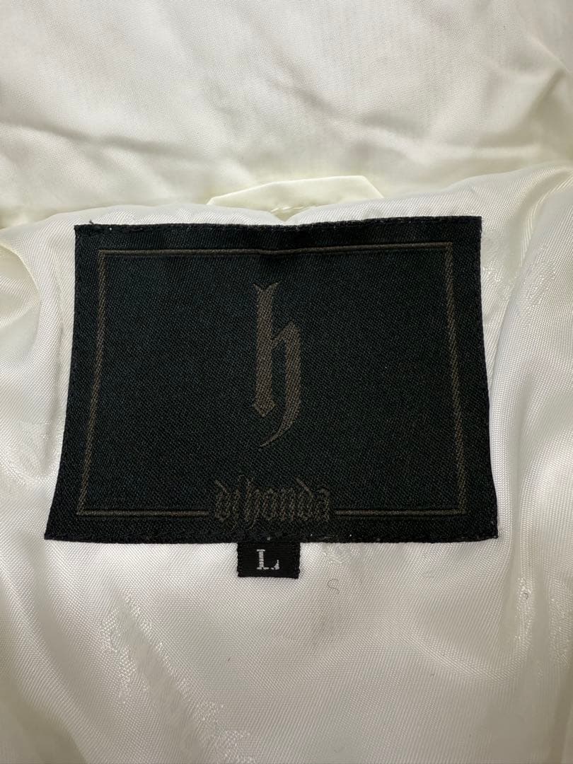 N950 DJ HONDA ボリューム　ホワイトダウン　y2k