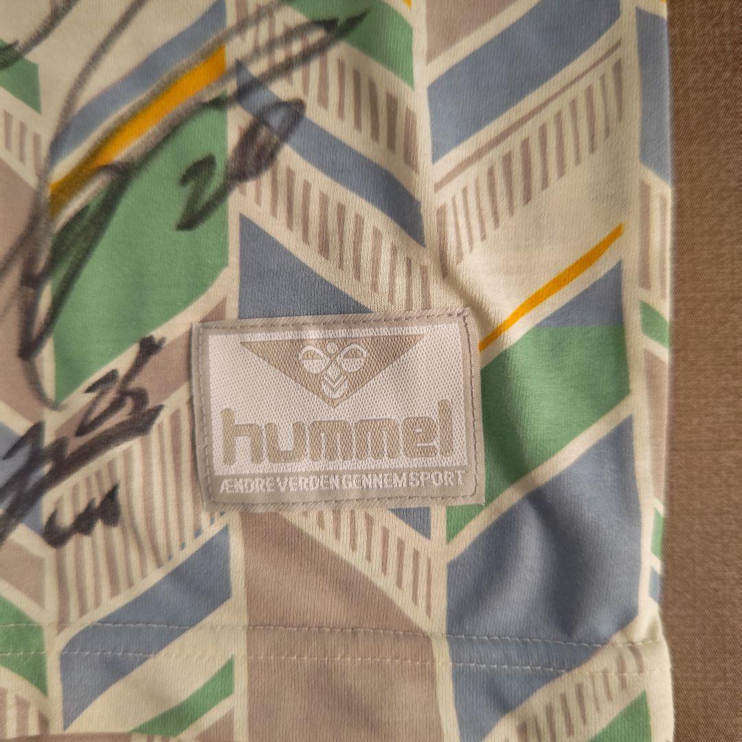 【2023選手会直筆サイン】ジェフ千葉hummelポロシャツ　XO