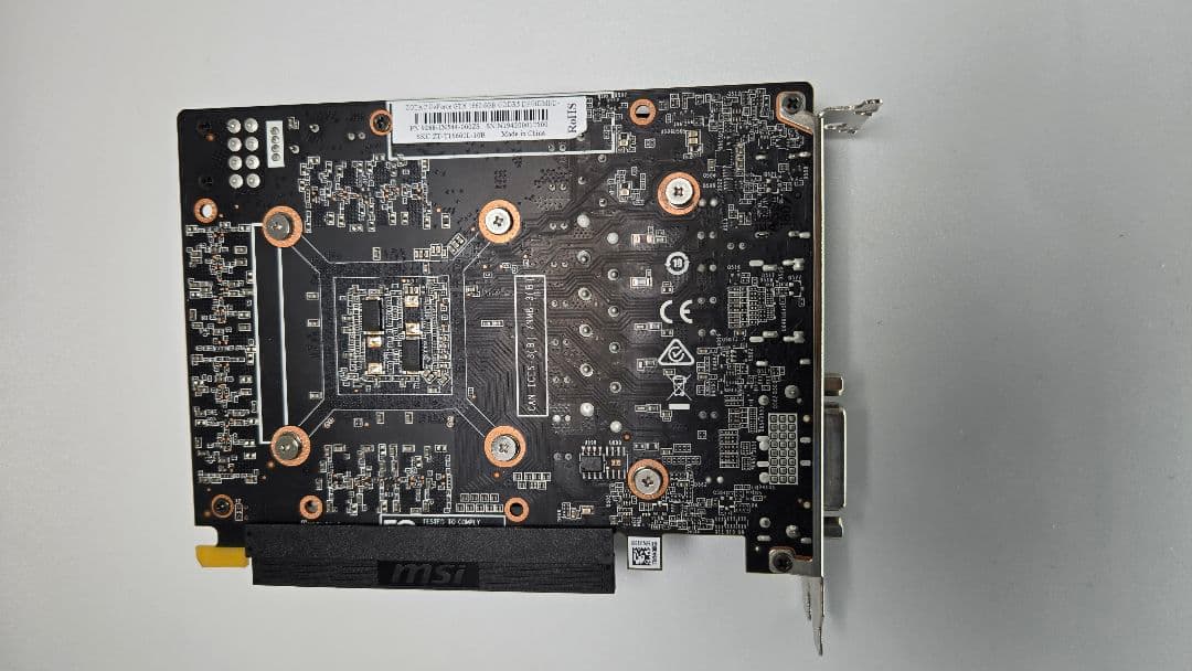 ZOTAC GTX1660 6GB 動作品 美品 保管良好