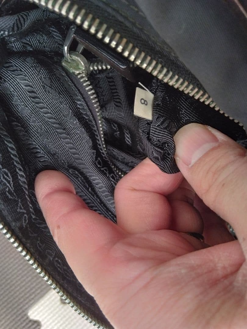 【希少色:ブラウン】PRADA プラダ ナイロン ショルダー バッグ