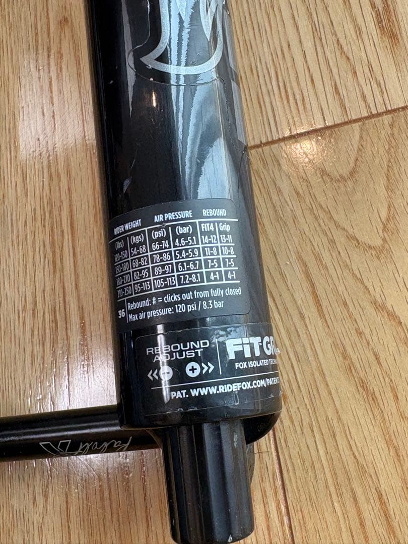 2024モデルFOX PERFORMANCE36 29er/27.5+