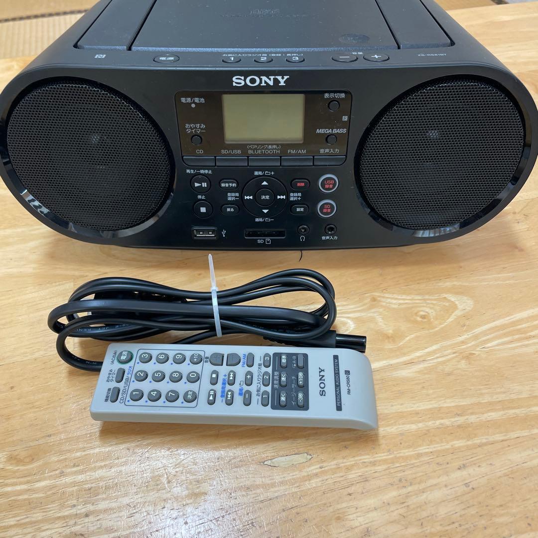 SONY ZS-RS81BT リモコン付