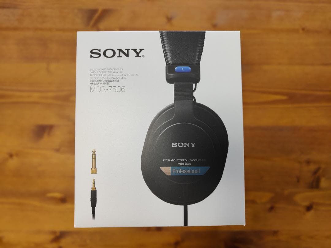 SONY MDR-7506 定番スタジオモニターヘッドホン