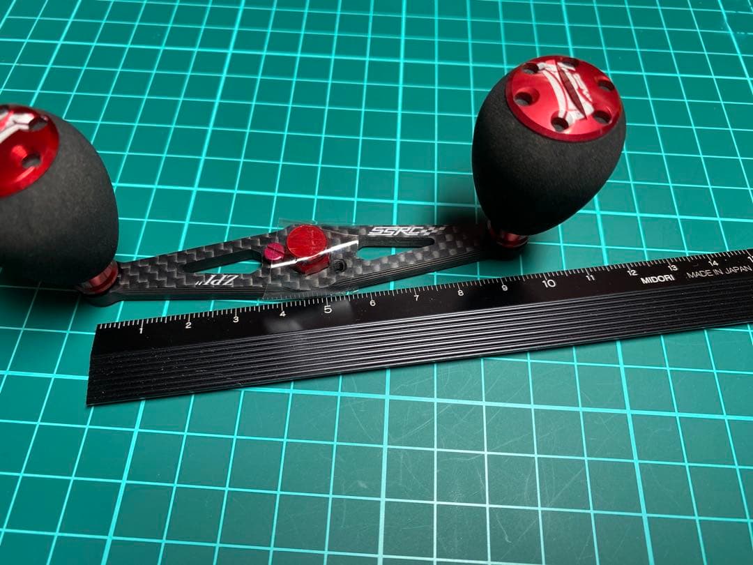 ZPI イナーシャ　カーボンハンドル　SSRC 95mm アブ・ダイワ用