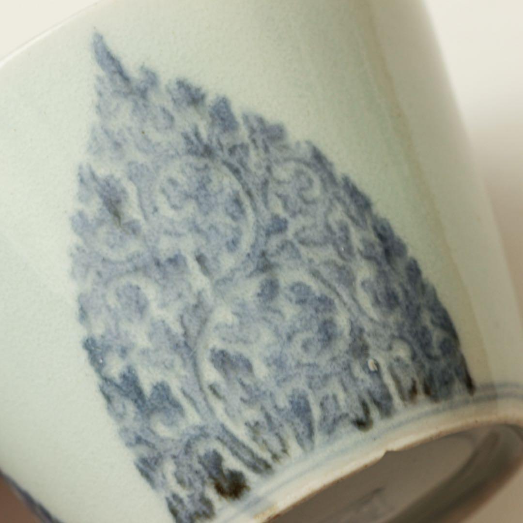 古伊万里　伊万里　江戸　中期　型紙摺　印判手　蕎麦猪口　金継ぎ　材料