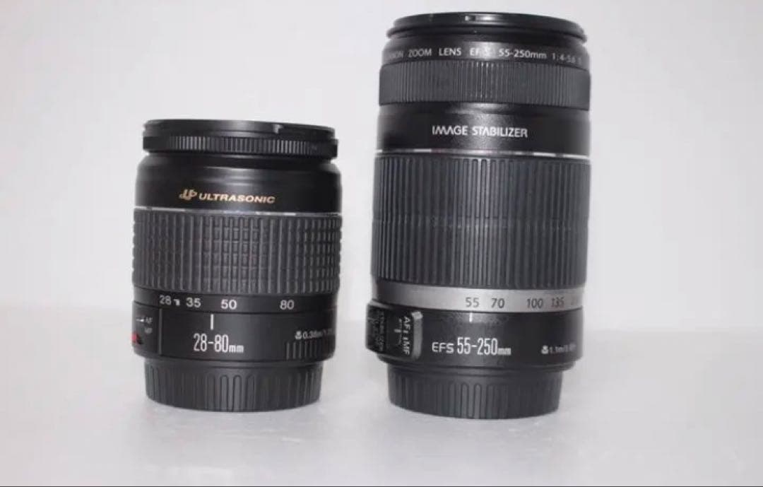 一眼レフカメラCanon EOS 9000D 標準＆望遠ダブルレンズセット