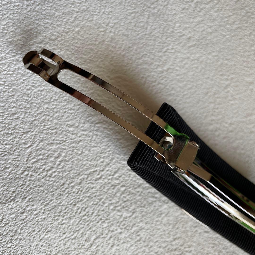 Ferragamo barretteフェラガモバレッタ ヴァララインストーン