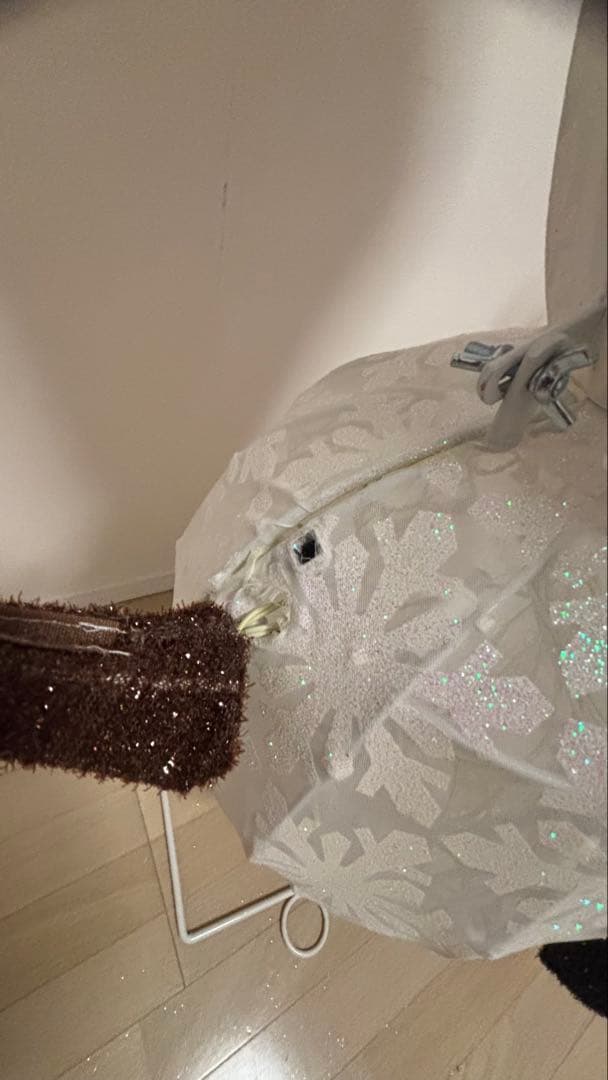 アナと雪の女王 オラフ イルミネーション オブジェ