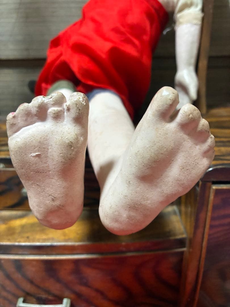 市松人形　銘なし