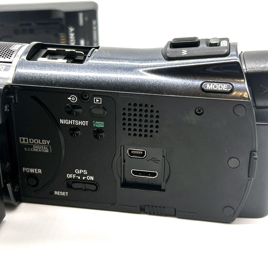 バッテリー3個付き SONY HDR-CX550V ハンディカム HD