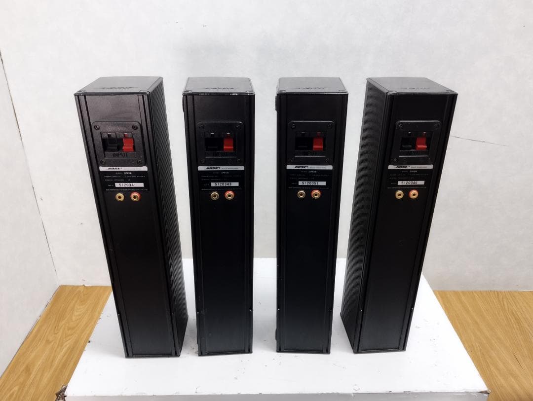 Y♢367 BOSE コンパクトスピーカーシステム 33WER 4本セット