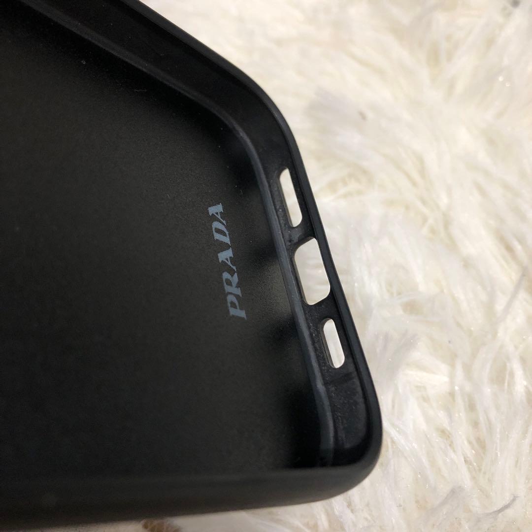 未使用✨プラダ レザー iPhone14 pro ケース ブラック