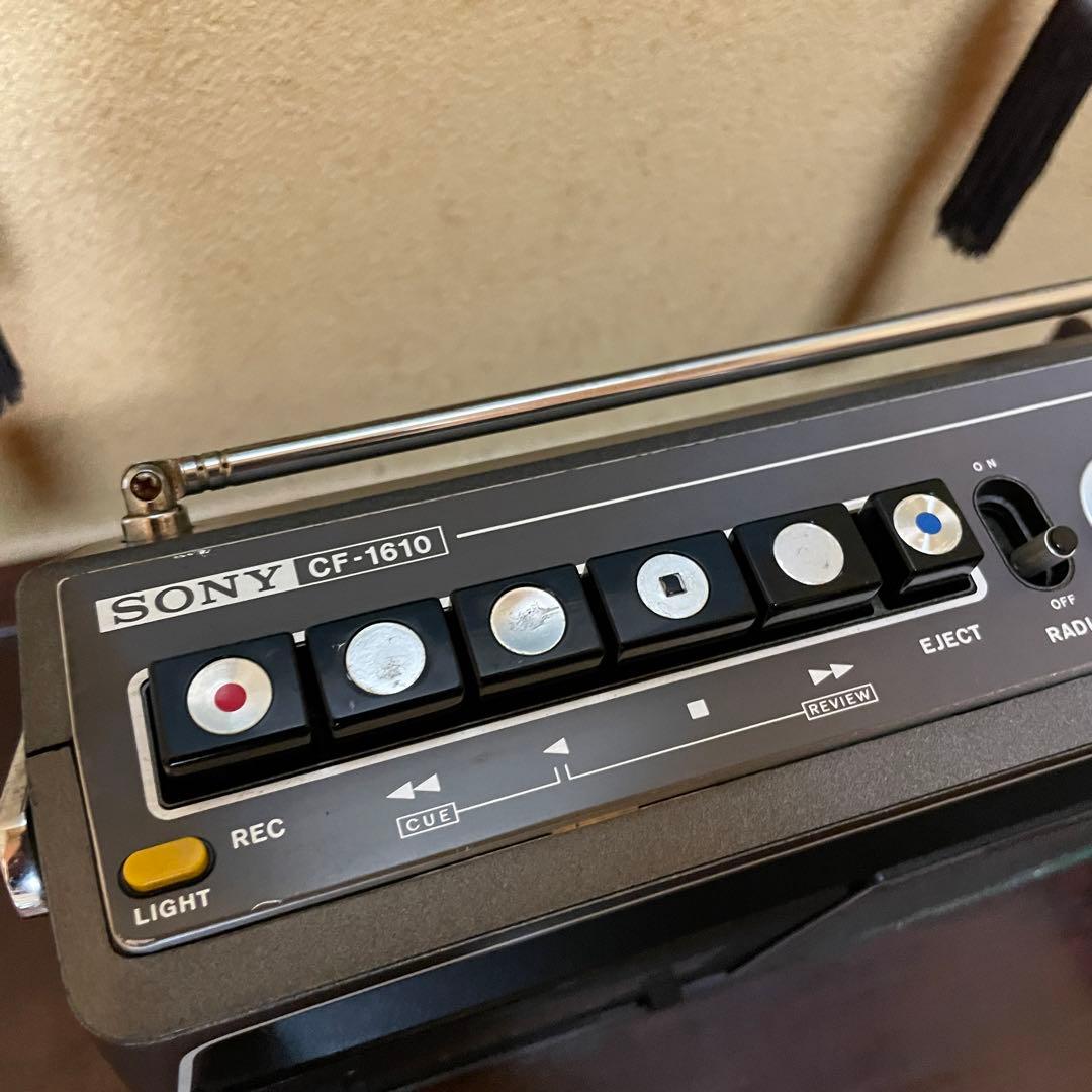 SONY／ソニー／ラジカセ／CF-1610／メンテナンス済み／ケアセット付