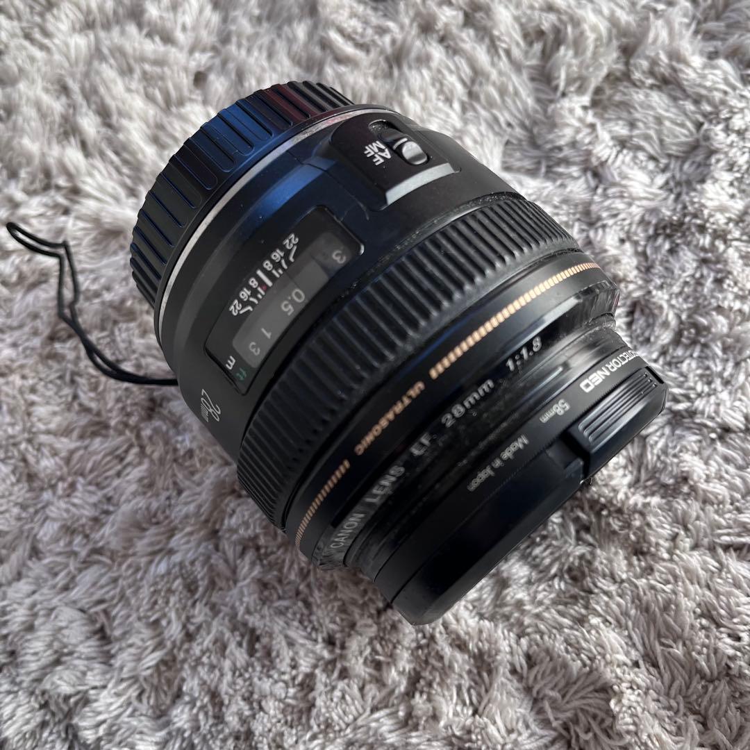 canon EOS kiss x71 レンズEF 28mm F1.8 USM