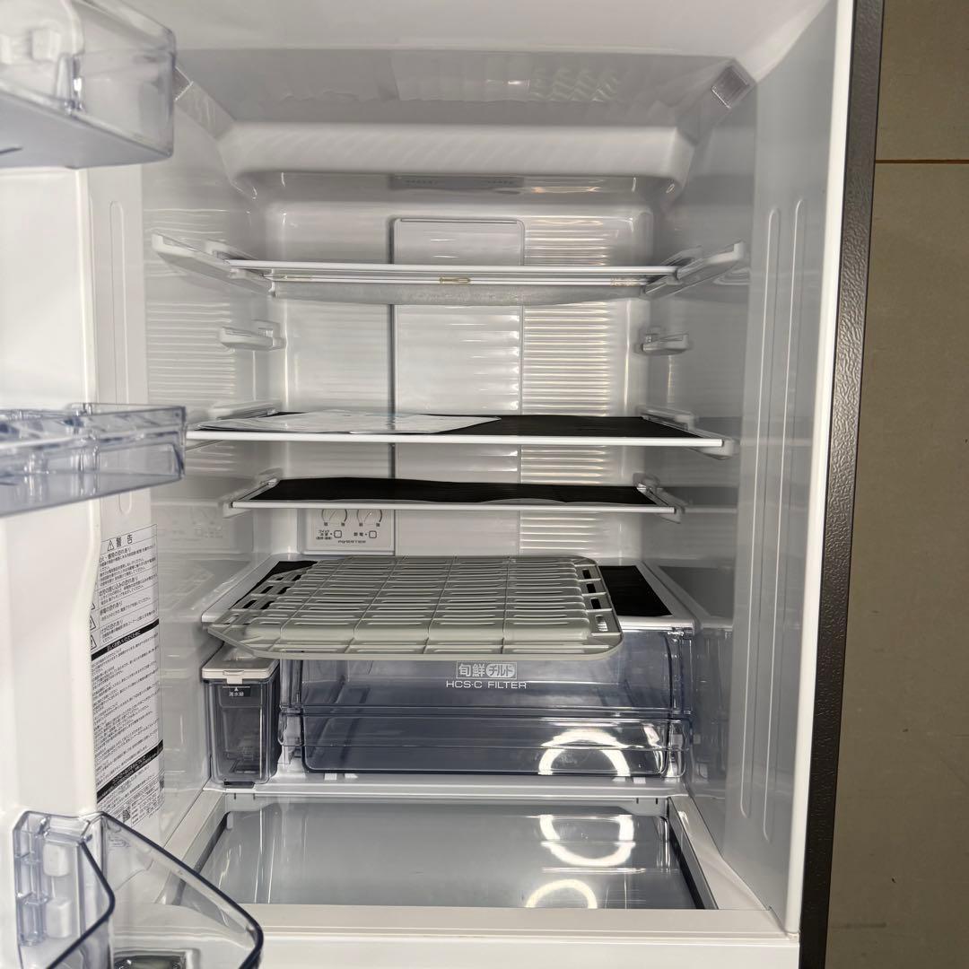 【893】【美品】AQUA 冷蔵庫AQR-V37PL(K) 368L 2024年