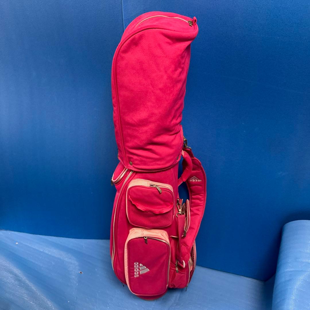 adidas ゴルフバッグ ピンク
