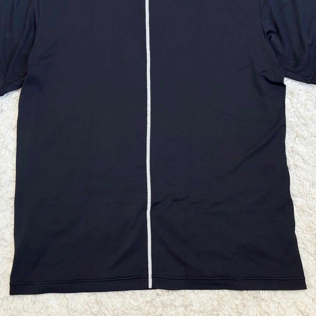 ＊極美品✨ポロシャツ 50(XL) コード 三角ロゴ マークアンドロナ メッシュ