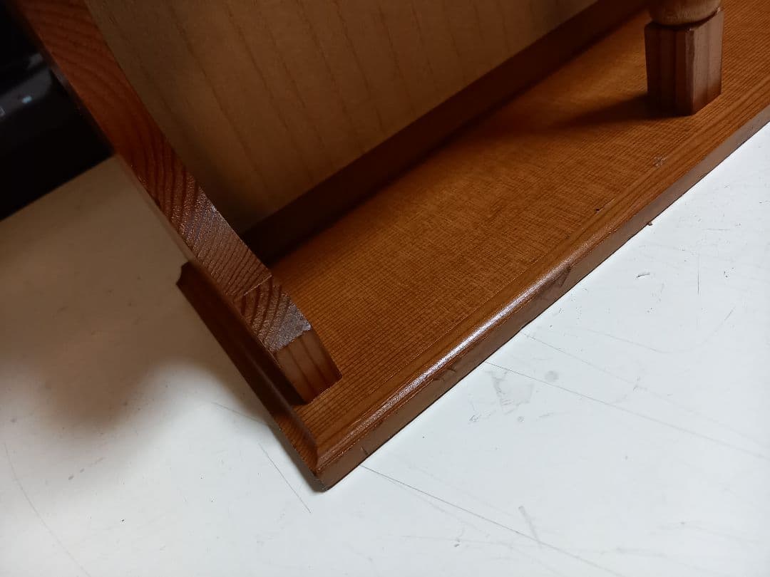 希少　1970's　コロニアル　スピンドル　ウッド　オープン　ウォール　ラック