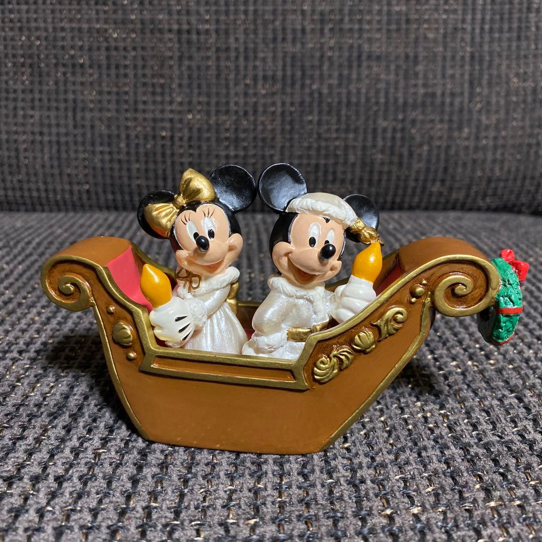 希少 レア ハーバーサイドクリスマス ディズニーシー スノードーム フィギュア