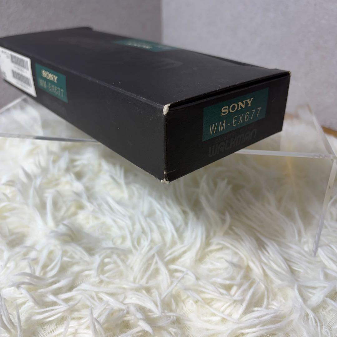 【美品】SONY WM-EX677 カセットプレーヤー 付属品多数
