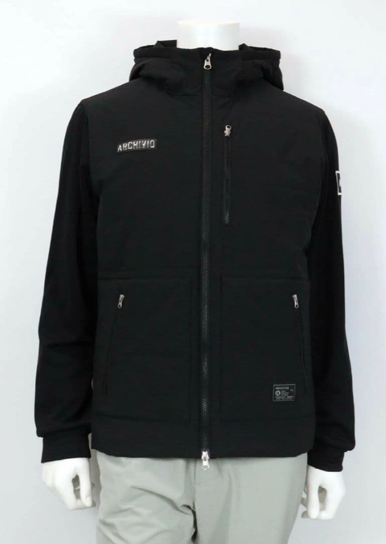 ARCHIVIO アルチビオ パーカー ドッキング 切替 異素材 ジャケット