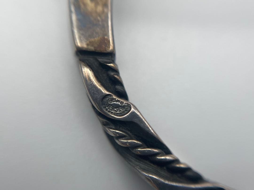 【美品】  デザイン ブローチ シルバー925 年代物