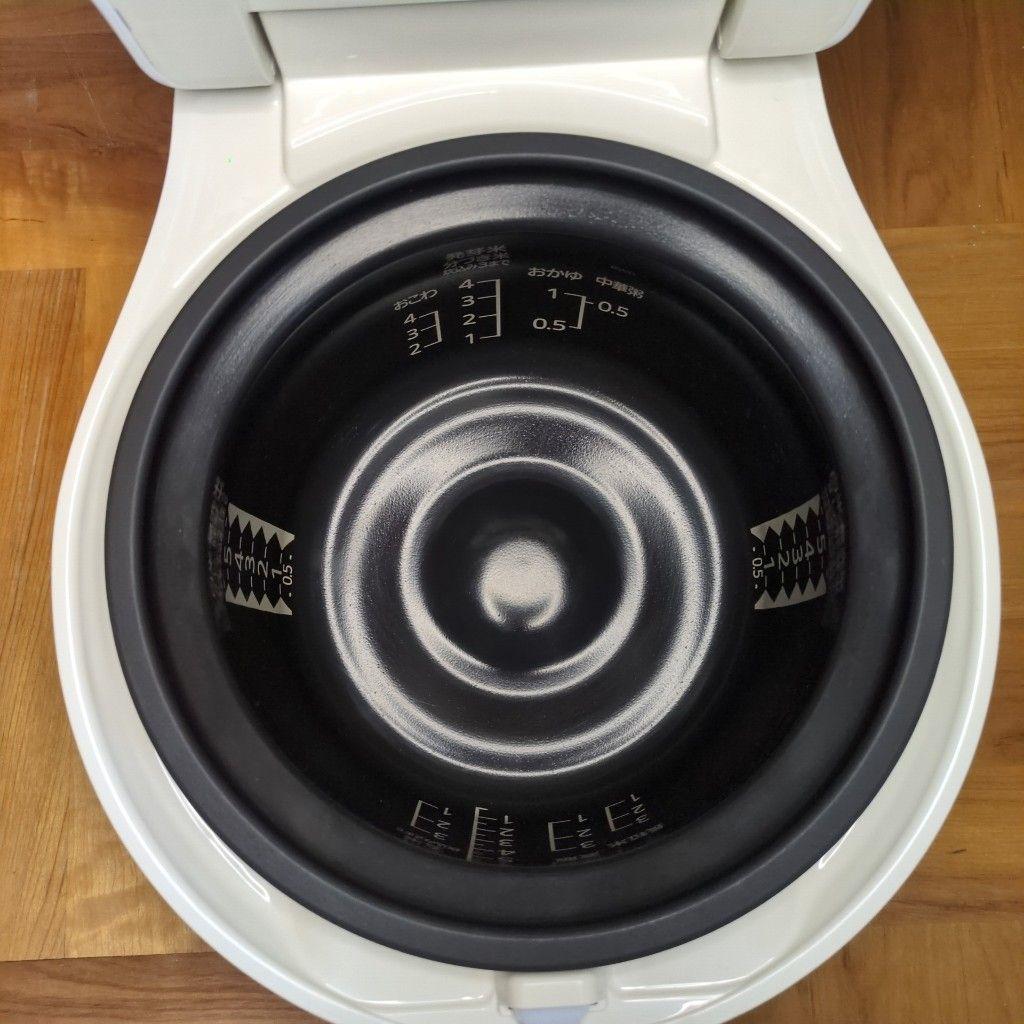 極美品 NJ-BW10F 炊飯器 23年製　三菱　IH　MITSUBISHI　白