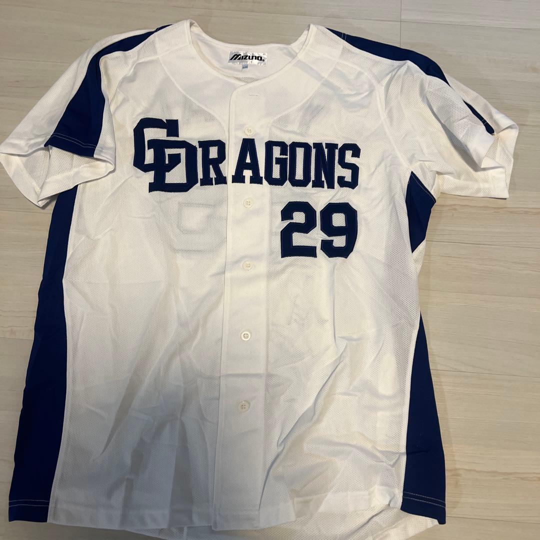 中日ドラゴンズ ユニフォーム　山井　サイン入り