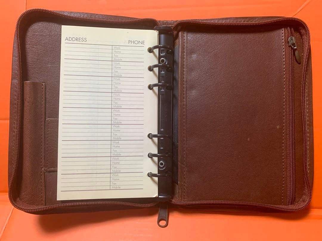 EDDIE BAUER エディーバウアー　システム手帳　1995〜1996激レア