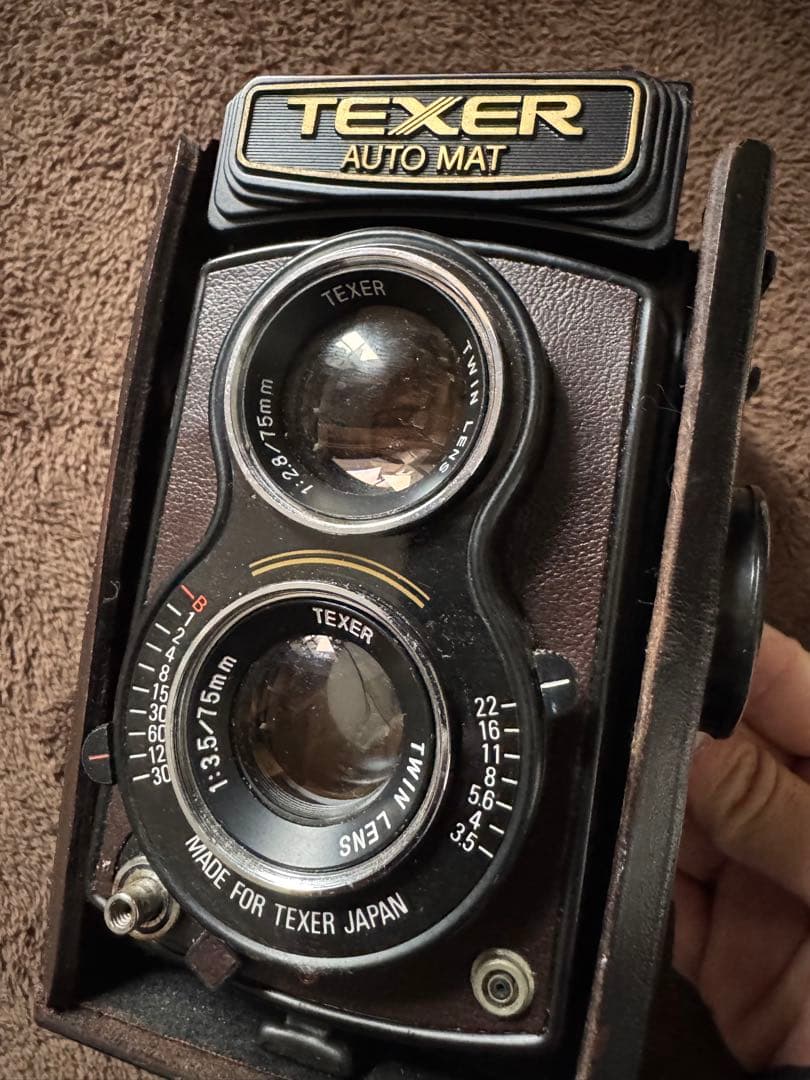 二眼レフ　TEXER AUTO MAT ヴィンテージカメラ