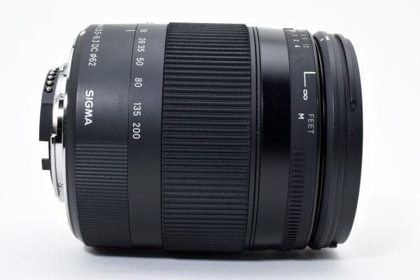 シグマ SIGMA 18-200mm F3.5-6.3 MACRO ※ニコンF用