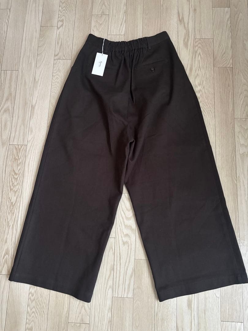 ★あいさん★【horme】ホルメ ルーズワイドイージーチノパンツ