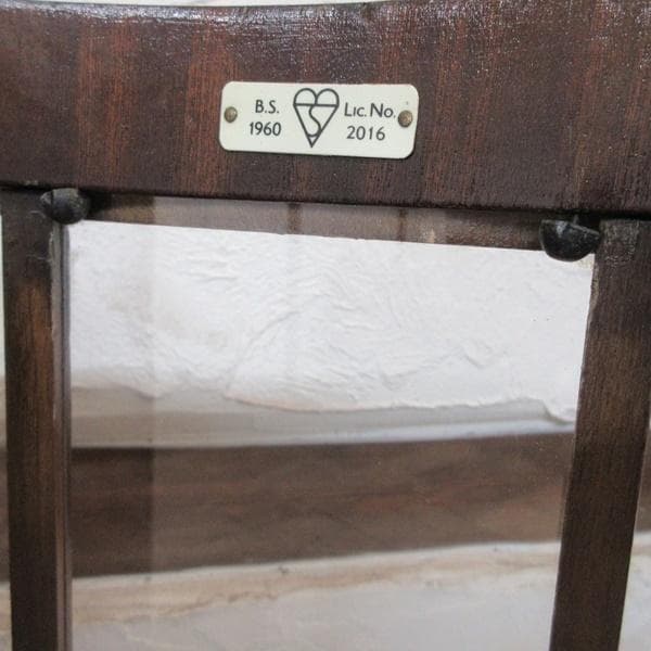 イギリス アンティーク 家具 サイドバイサイド ビューロー 飾り棚 6142e