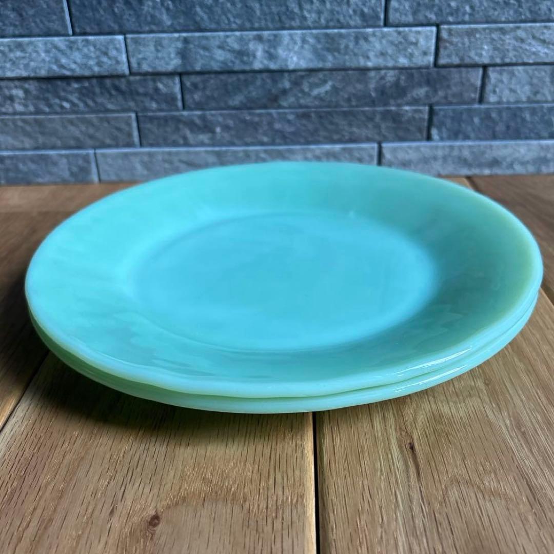 ファイヤーキング レストランウエア ディナープレート 1950年代刻印2枚セット