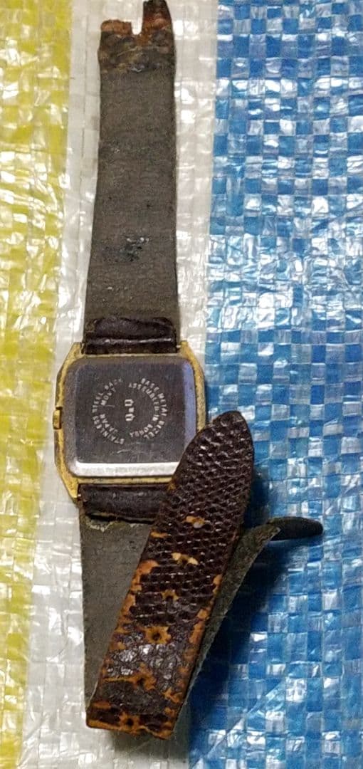 骨董品　1点物　K18 　腕時計