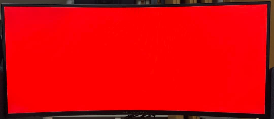 DELL AW3821DW ALIENWARE 湾曲モニター