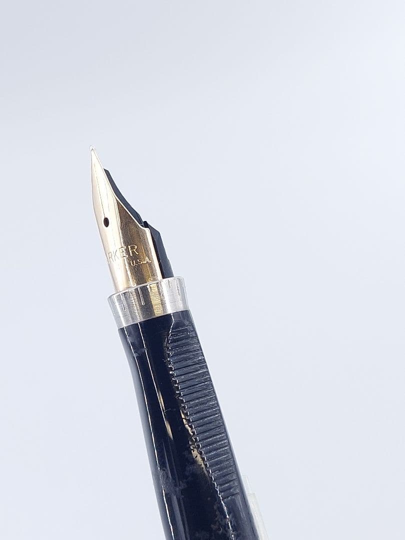 PARKER 75 パーカー 万年筆 スターリングシルバー 14K-585
