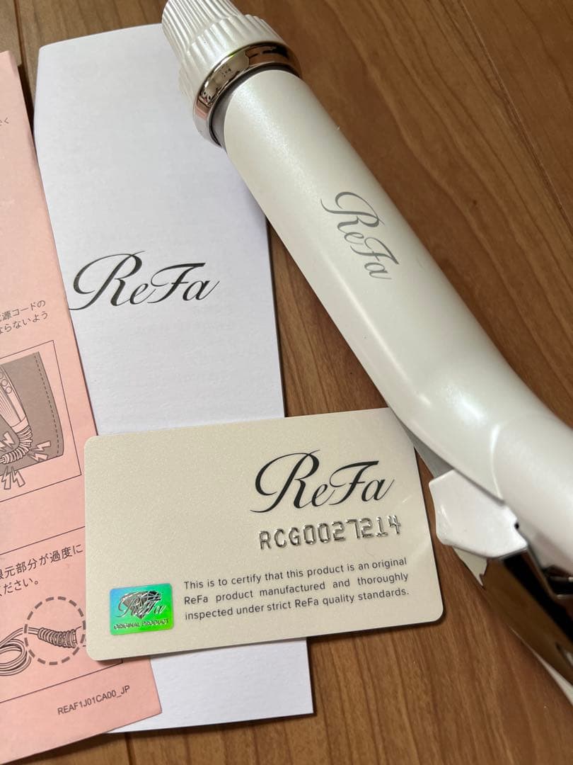 ReFa カールヘアアイロン ホワイト26ミリ