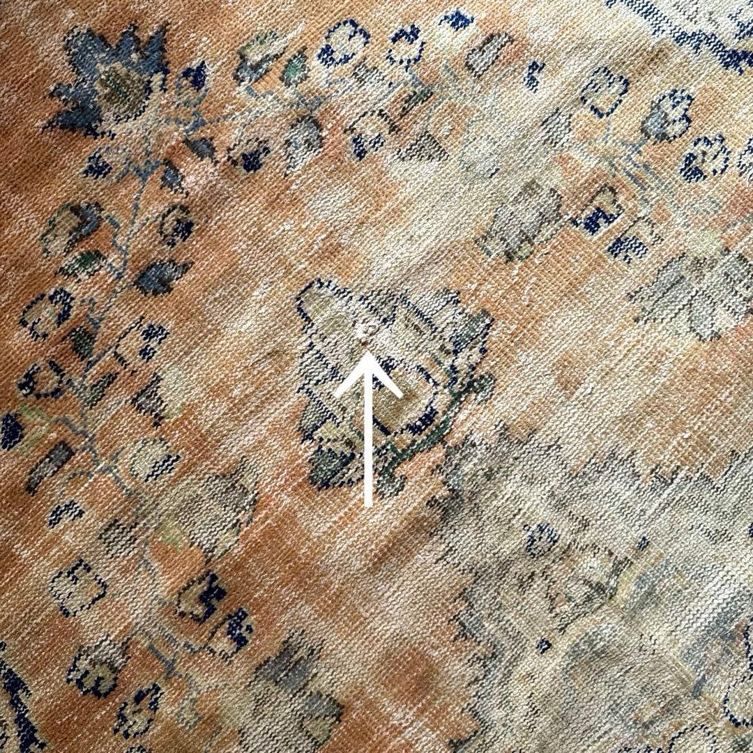 gigi（プロフ必読）　132×235擦れシャビートルコヴィンテージラグ