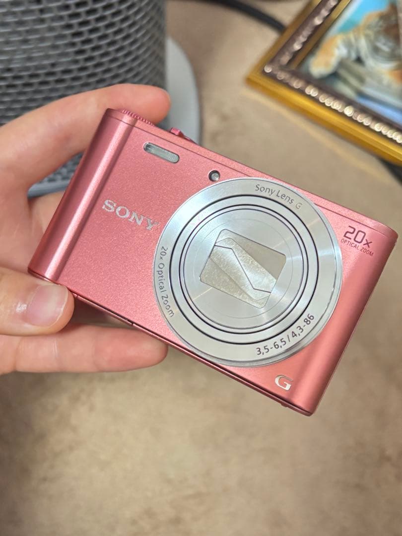 SONY ピンク コンパクトデジタルカメラ 20倍ズーム