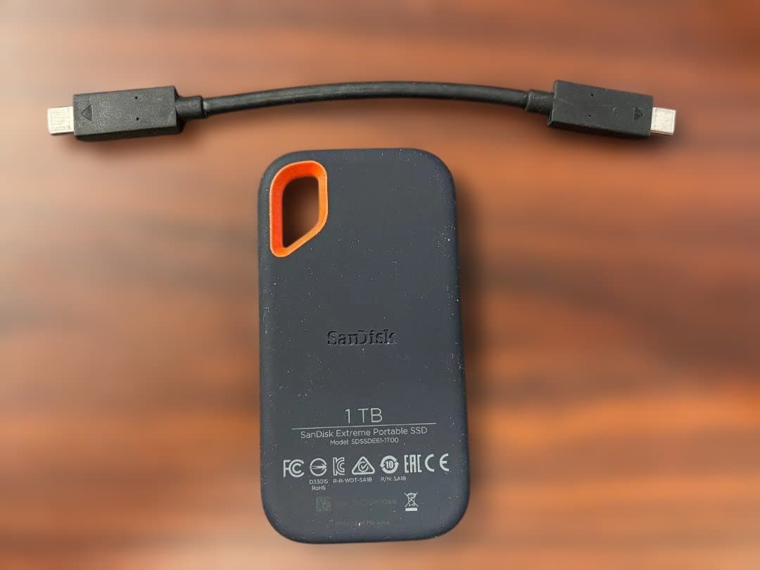 【動作確認済】SanDisk Extreme Pro SSD（1TB）