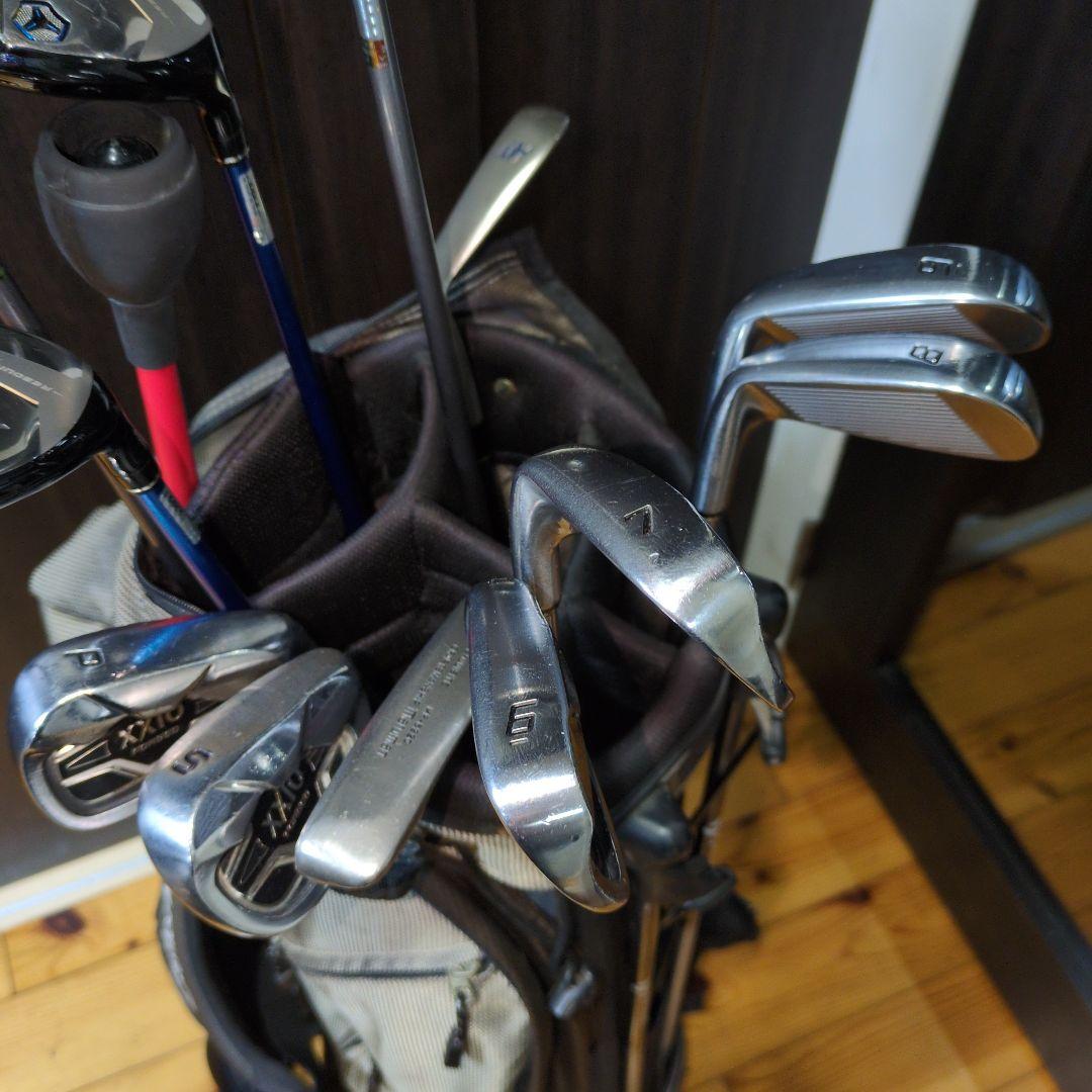 ゴルフクラブ　セット　XX10 PRGR Maruman テーラーメイドバッグ
