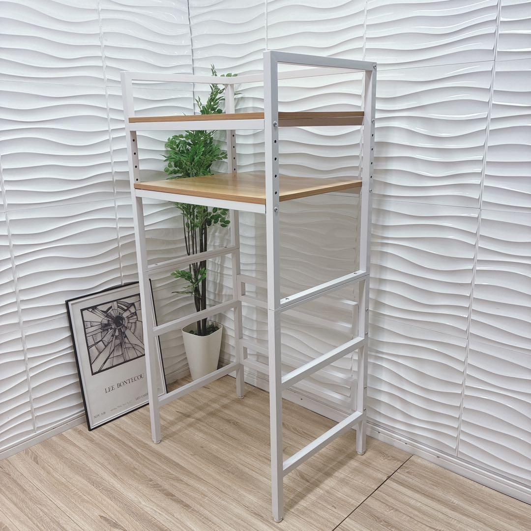 ◇大阪府神戸市配達料無料！◇ランドリーラック◇洗濯機上収納ラック◇乾燥機ラック◇