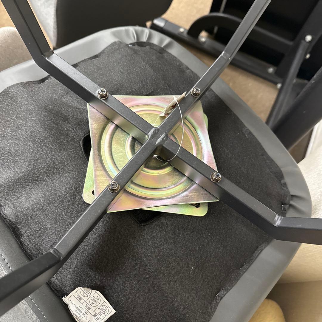 【a】ニトリ ダイニングチェア TD301 モカ 2脚