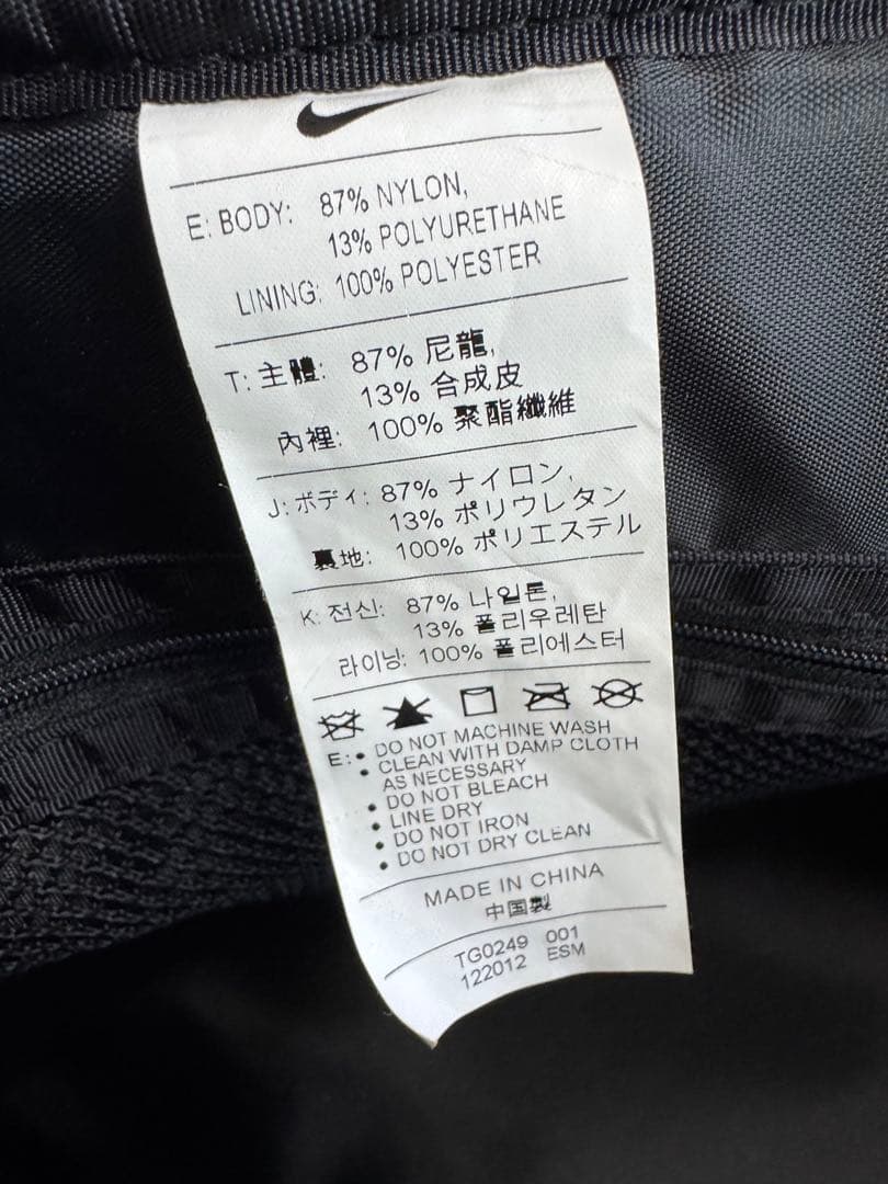 希少　美品　2段式　NIKEGOLF ナイキゴルフ　2way ボストンバッグ