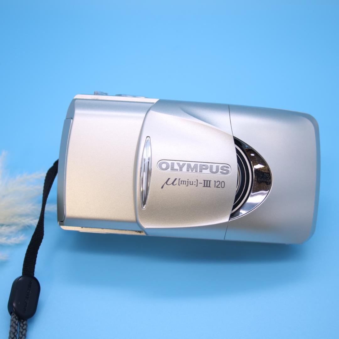 ❁美品❁OLYMPUS μ [mju:] -Ⅲ 120 フィルムカメラ 動作◎